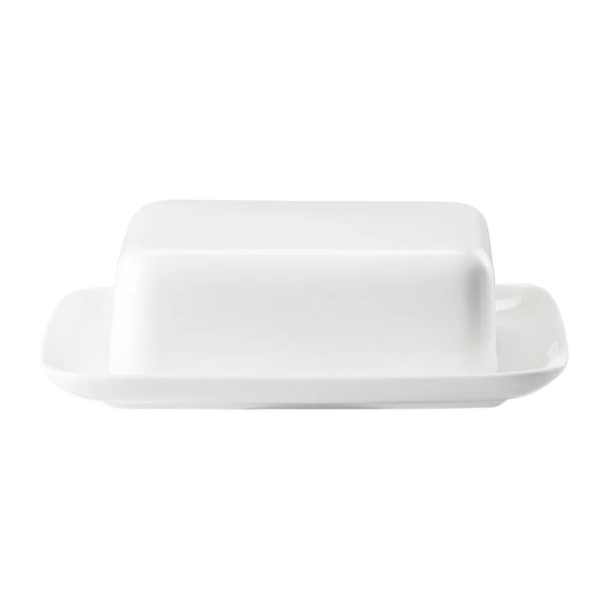 Butterdose 2-tlg. Jade Bone China Weiß<Rosenthal Clearance