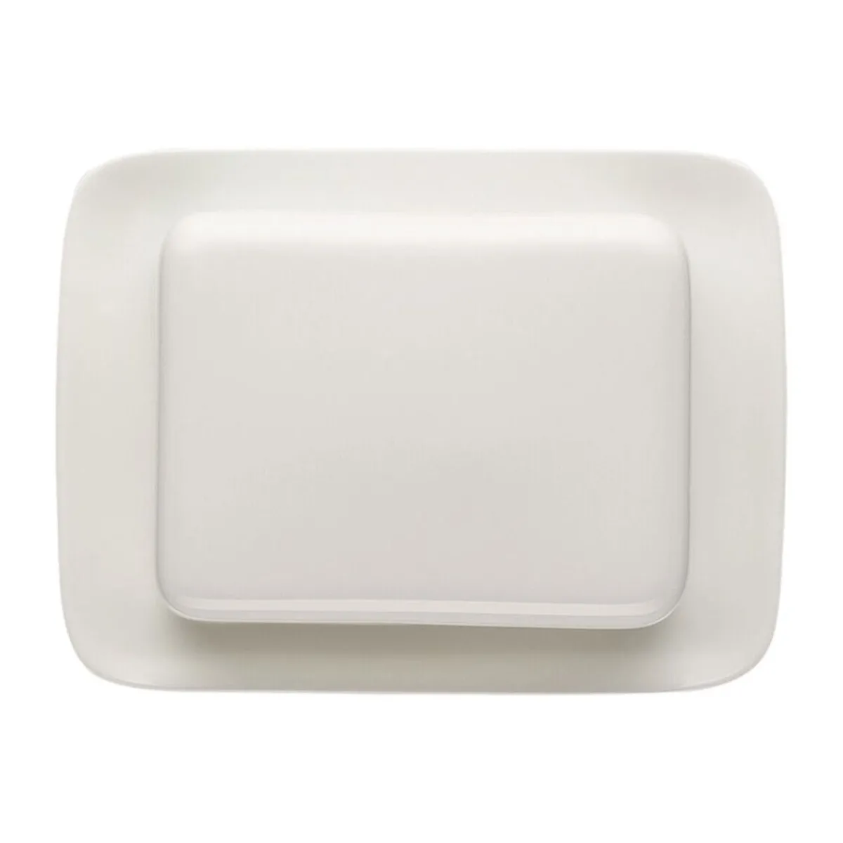 Butterdose 2-tlg. Jade Bone China Weiß<Rosenthal Clearance