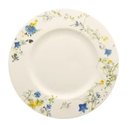 Rosenthal Frühstücksteller|Frühstücksteller 23 cm Fahne Brillance Fleurs des Alpes