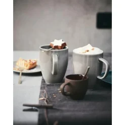 Rosenthal Becher|Henkelbecher 0,38 l Junto Pearl Grey