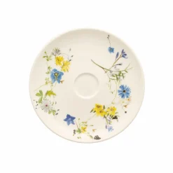 Rosenthal Kaffeeuntertassen|Kaffee/Tee-Untertasse 15 cm Brillance Fleurs des Alpes