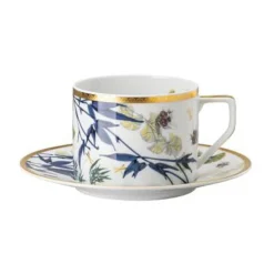 Rosenthal Kaffeetassen|Kombitasse 2-tlg. Heritage Turandot white