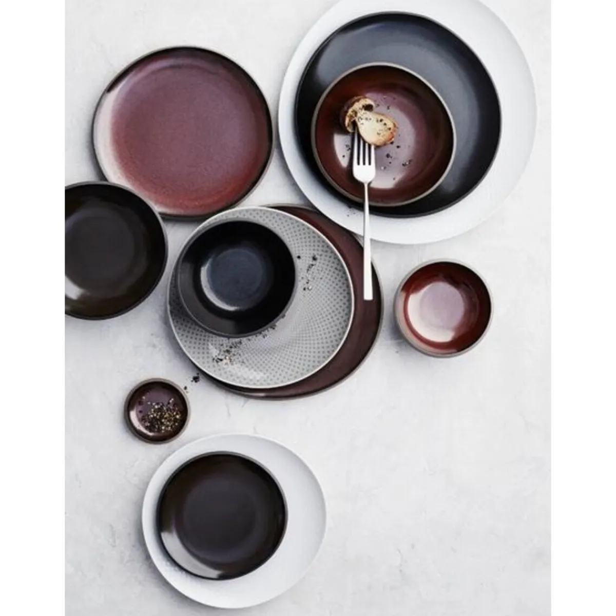 Rosenthal Schalen|Müslischale 14 cm Junto Bronze