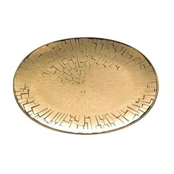 Rosenthal Servierplatten|Platte 18 cm TAC Skin Gold