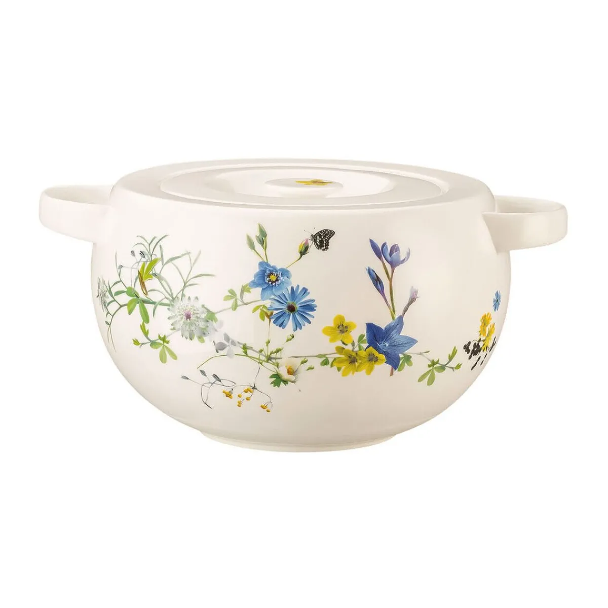 Rosenthal Schüsseln|Schüssel m. Deckel Brillance Fleurs des Alpes
