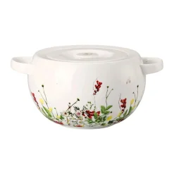 Schüssel m. Deckel Brillance Fleurs Sauvages<Rosenthal Sale