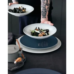 Speiseteller 28 cm TAC Sensual Comfort Blue<Rosenthal New