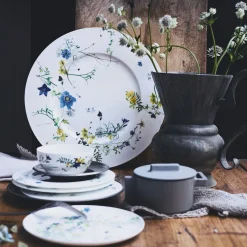 Rosenthal Speiseteller|Speiseteller 28cm Fahne Brillance Fleurs des Alpes