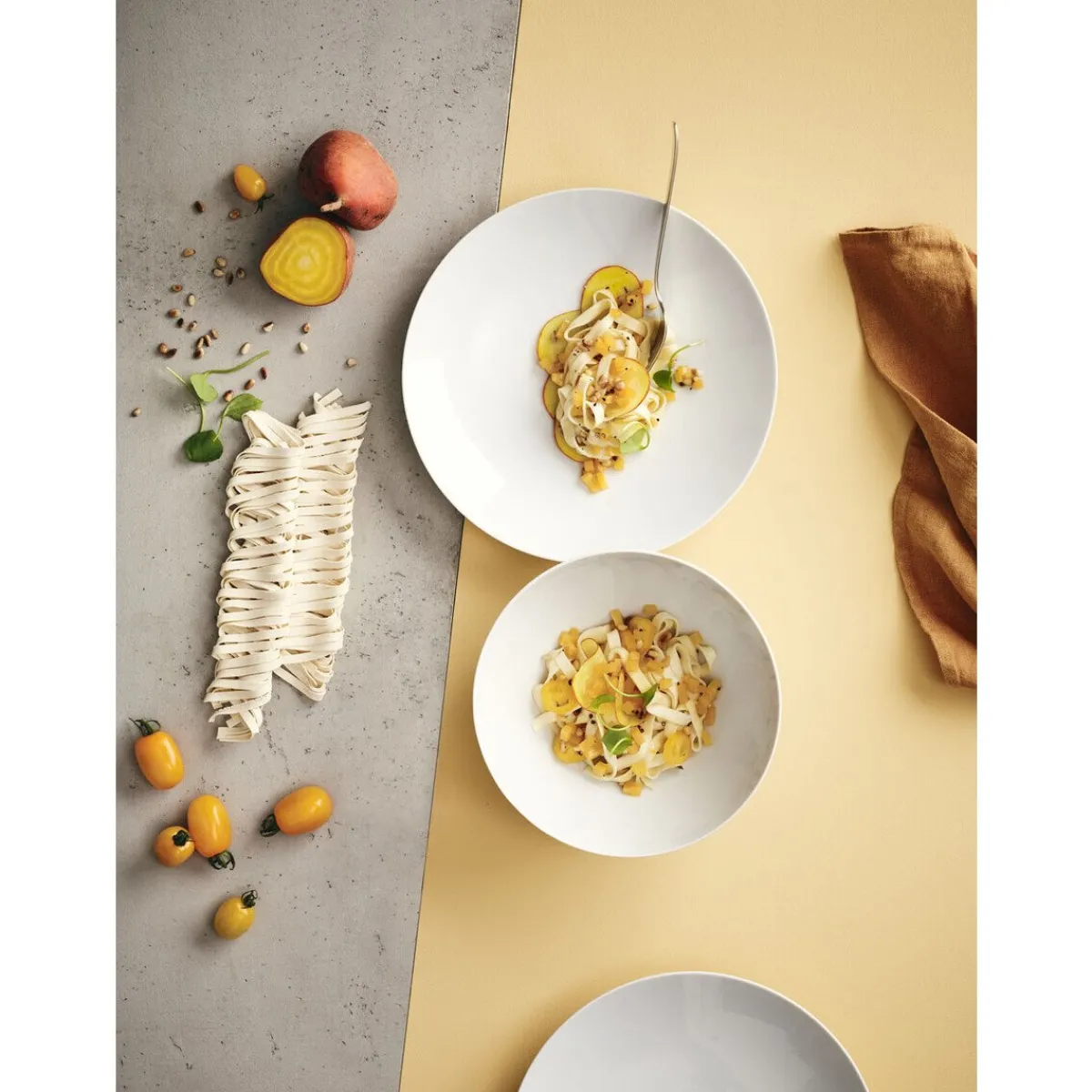 Suppenteller 20 cm TAC Gropius Weiß<Rosenthal Clearance