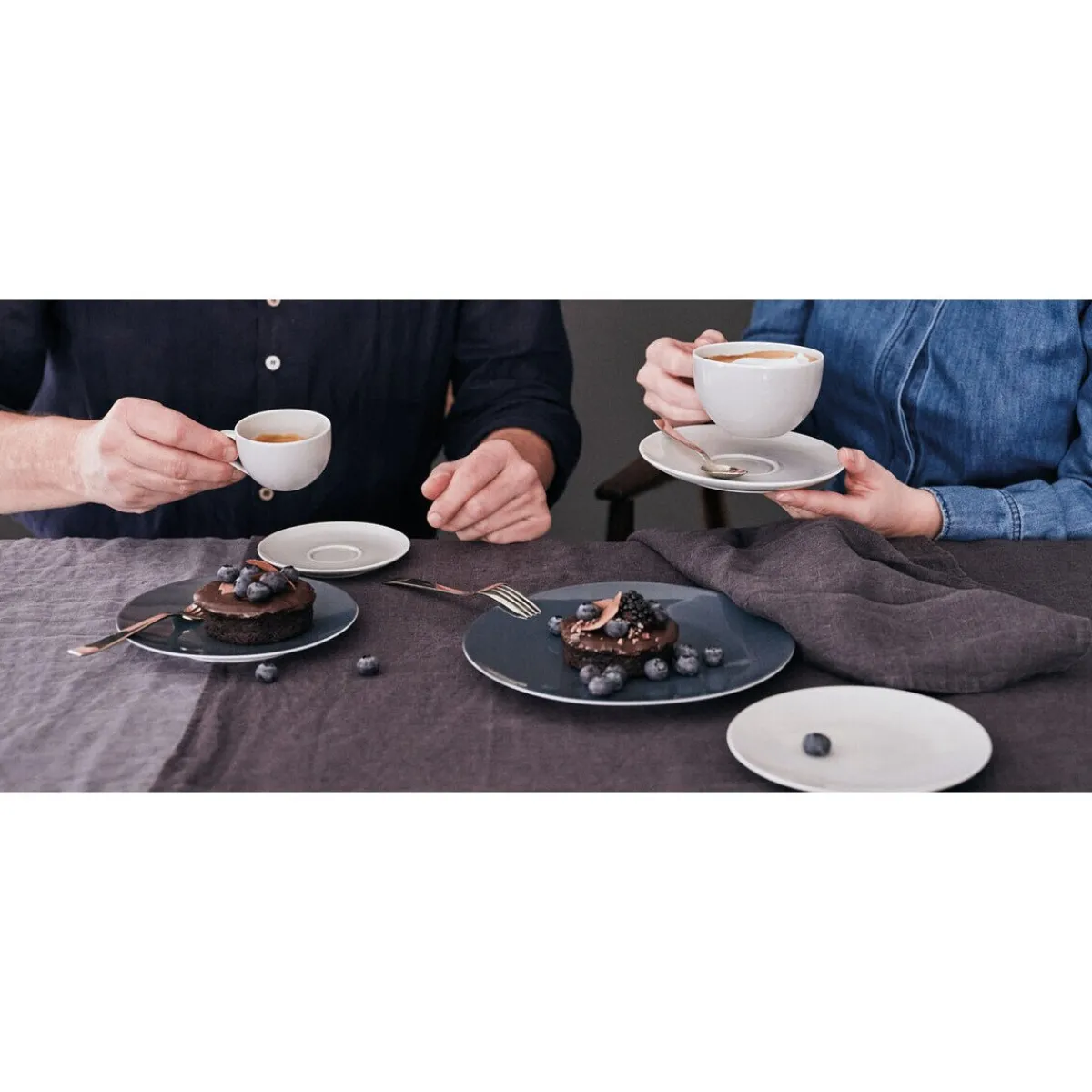 Rosenthal Teeuntertassen|Tee-Untertasse 16 cm TAC Sensual Gentle Grey