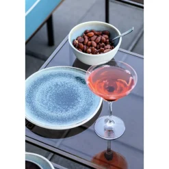 Teller flach 27 cm Junto Aquamarine<Rosenthal Clearance