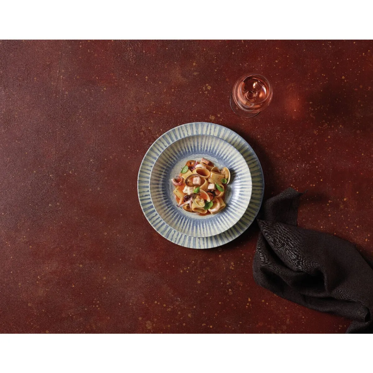 Teller flach 28 cm Sunlight Blue<Rosenthal Clearance