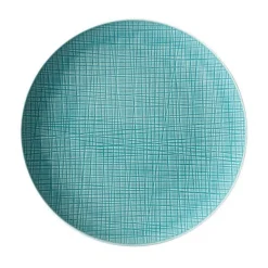 Teller flach 27 cm Mesh Aqua<Rosenthal Discount