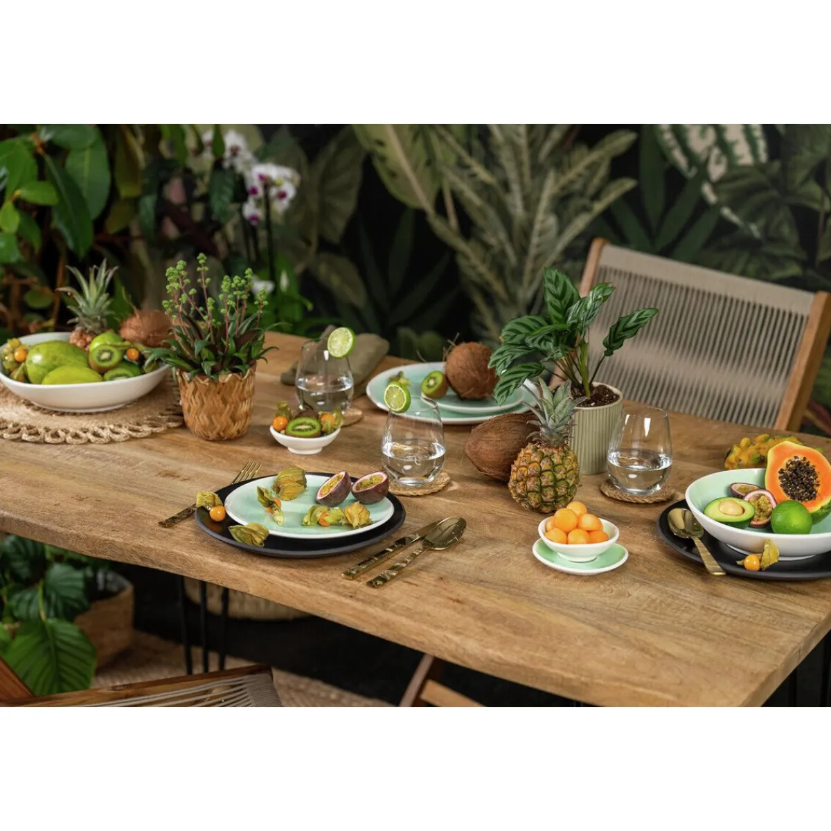 Rosenthal Suppenteller|Teller tief 28 cm Junto Jungle