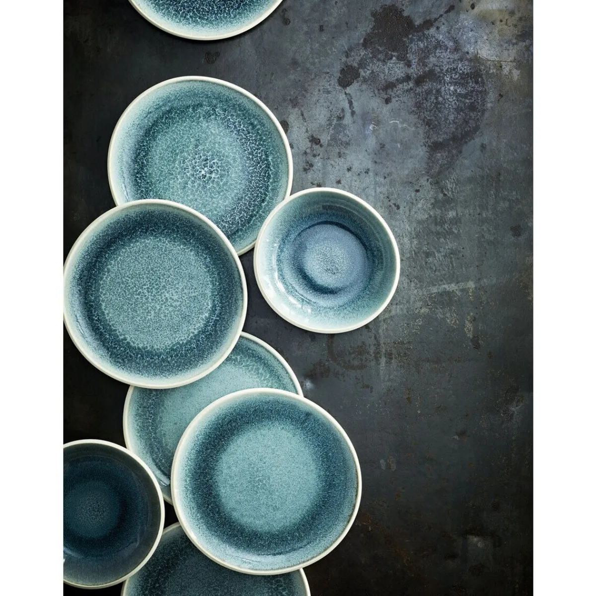 Rosenthal Suppenteller|Teller tief 33 cm Junto Aquamarine