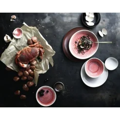 Rosenthal Suppenteller|Schalen|Teller tief 22 cm Junto Rose Quartz