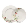 Rosenthal Geschirrsets 2 Personen|Teller-Set 4-tlg. Brillance Fleurs Sauvages