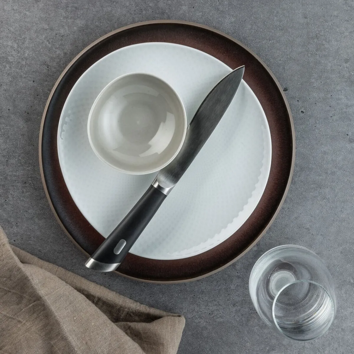 Teller-Set 18-tlg. Junto Weiß<Rosenthal Discount