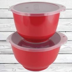 Rosti 20 Jahre Tischwelt|Rührschüssel-Set 4-tlg. Margrethe New Rot