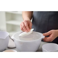 Rosti Deckel|Kochwelt Entdecken|Spritzschutzdeckel 26x22 cm zur Rührschüssel 3,0 l Margrethe transparent