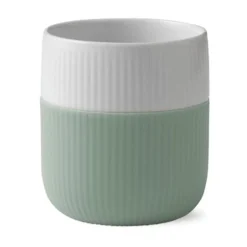 Royal Copenhagen Becher|Neuheiten|Becher 0,35 l Contrast Gerippt Moosflechte