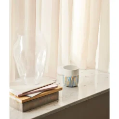 Becher 0,35 l Contrast Gerippt Ocean Mist<Royal Copenhagen Outlet