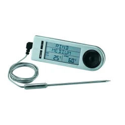 Bratenthermometer 23 cm silber<Rösle New