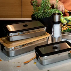 Brotzeitdeckel zur Dose mit 1,5 l Flexx 2Go klar<Rösle Outlet