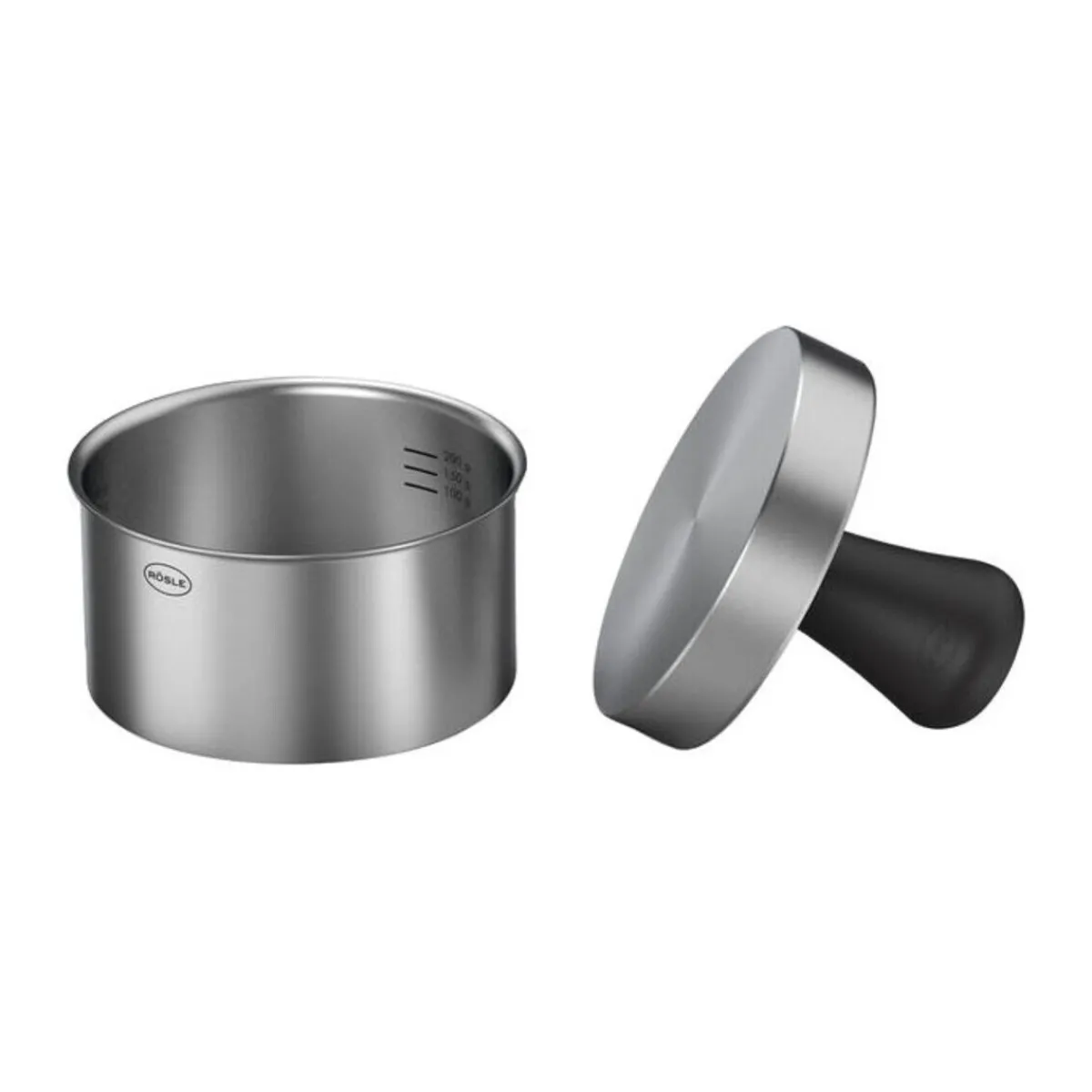 Rösle Weihnachten|Kochwelt Entdecken|Burgerpresse 12 cm Pro edelstahl