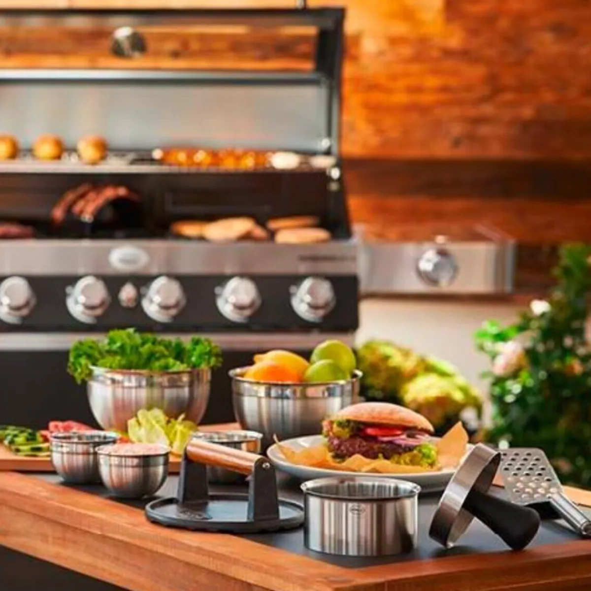 Rösle Weihnachten|Kochwelt Entdecken|Burgerpresse 12 cm Pro edelstahl