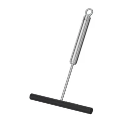 Rösle Backzubehör|Crêpesverteiler Silikon 18 cm Rundgriff-Serie schwarz