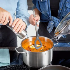 Kochlöffel 32 cm Basic Line Griff Edelstahl<Rösle Outlet