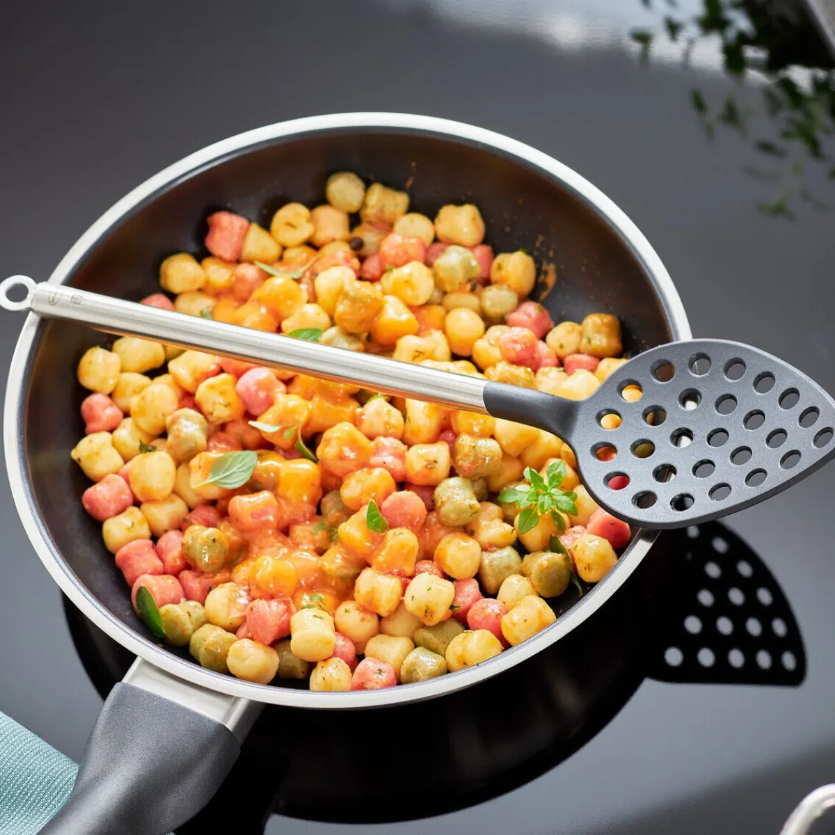 Rösle Messer & Co. Entdecken|Kochbesteck|Schaumlöffel 32 cm Basic Line Griff Edelstahl