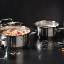 Schneebesen 22 cm Rundgriff-Serie Edelstahl<Rösle Discount