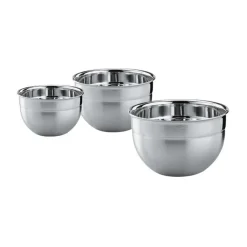 Rösle Weihnachtsbäckerei|Weihnachtsbäckerei|Schüssel-Set 3-tlg. edelstahl