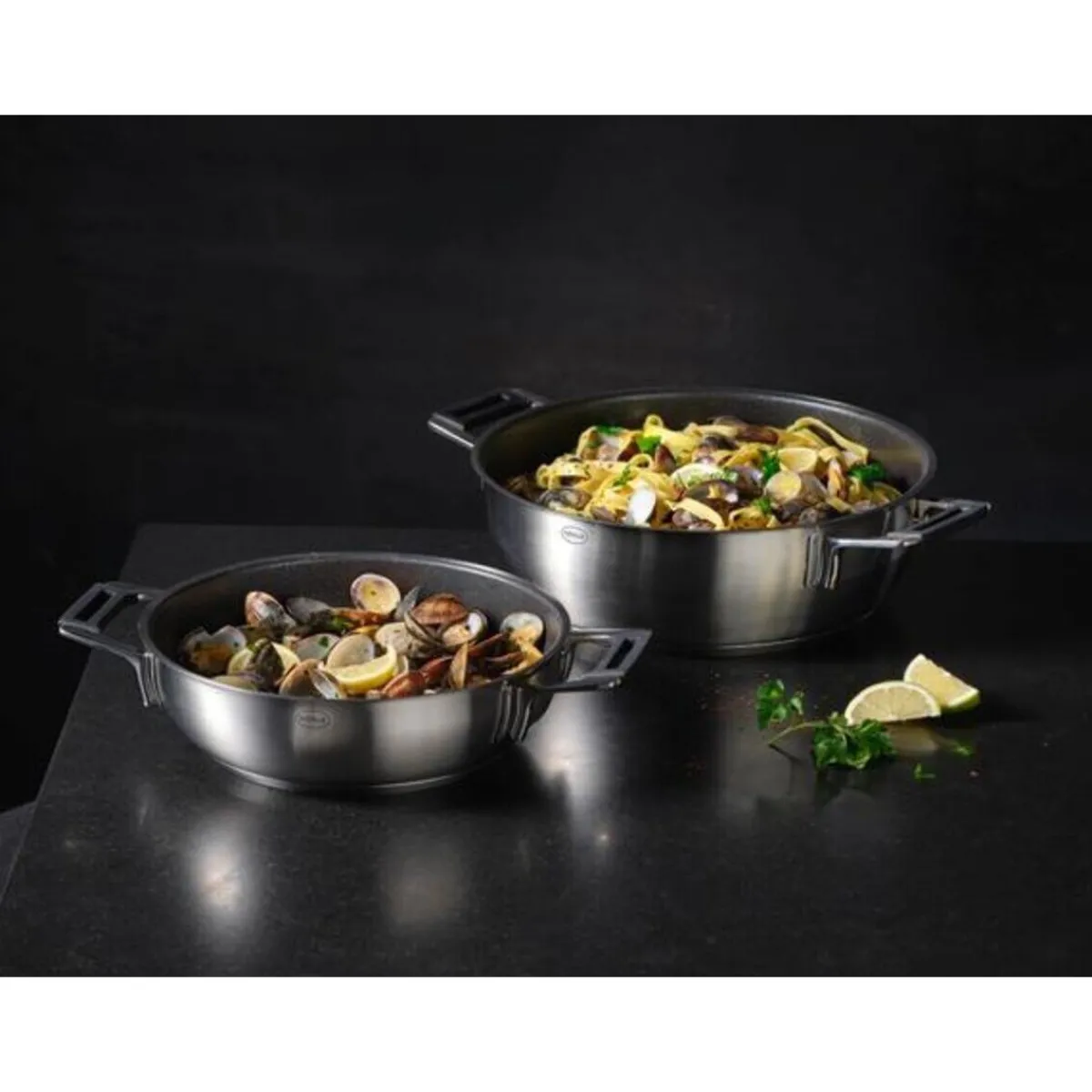 Rösle Kochwelt Entdecken|Pfannen|Servierpfanne 28cm antihaftversiegelt SILENCE PRO