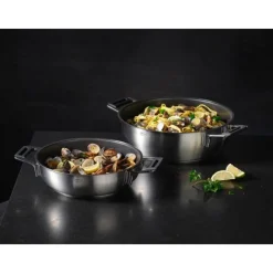 Servierpfanne 24cm antihaftversiegelt SILENCE PRO<Rösle Discount