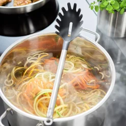 Rösle Schöpfkellen|Spaghettiheber 31 cm Basic Line Griff Edelstahl