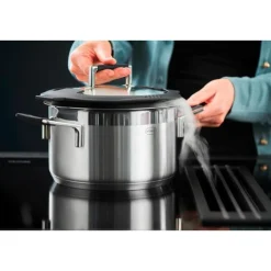 Rösle Töpfe|Kochwelt Entdecken|Topf-Set 4-tlg. Silence Pro edelstahl