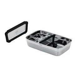 Rösle Brotdosen|Trennsteg zur Dose mit 1,5 l Flexx 2Go edelstahl