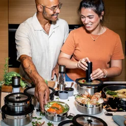 Rösle Kochwelt Entdecken|Brotdosen|Vakuumdeckel zur Dose mit 1,0 l Flexx 2Go klar