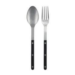 Sabre Besteck Set 1 Person|Servierbesteck 2-tlg. Bistrot Vintage Black Matt