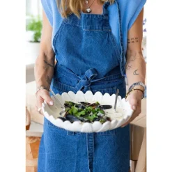 Schürze 70x90 cm Aron blau<Sagaform Discount