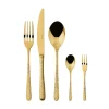 Sambonet Spargel Zubehör|Silvesterparty|Besteck-Set 30-tlg. Venezia Mirror PVD Gold