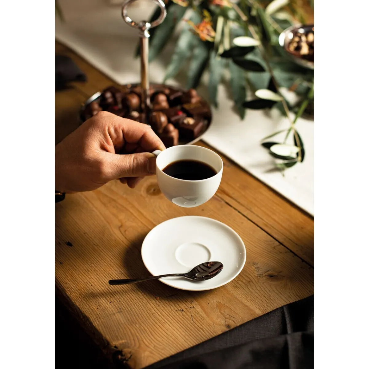 Sambonet Espressolöffel|Espressolöffel 6 Stück Taste Edelstahl/PVD schwarz