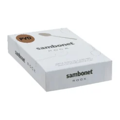 Espressolöffel 6 St. Rock Edelstahl/PVD Kupfer<Sambonet New