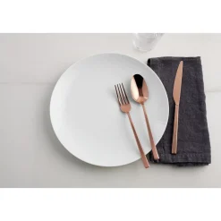 Kuchengabel 6 St. Rock Edelstahl/PVD Kupfer<Sambonet Discount