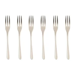 Sambonet Kuchengabeln|Kuchengabel 6 St. Taste Antique Edelst./PVD champagne