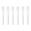 Kuchengabel-Set 6-tlg. Rock Mirror Stahl<Sambonet Clearance