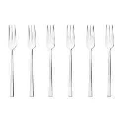 Kuchengabel-Set 6-tlg. Rock Mirror Stahl<Sambonet Clearance